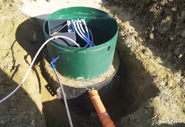 Септик горизонтальный на 4 человека Итал