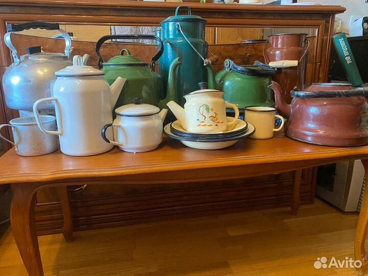 Эмалированная посуда СССР