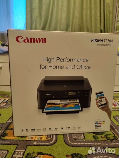 Принтер canon pixma TS704