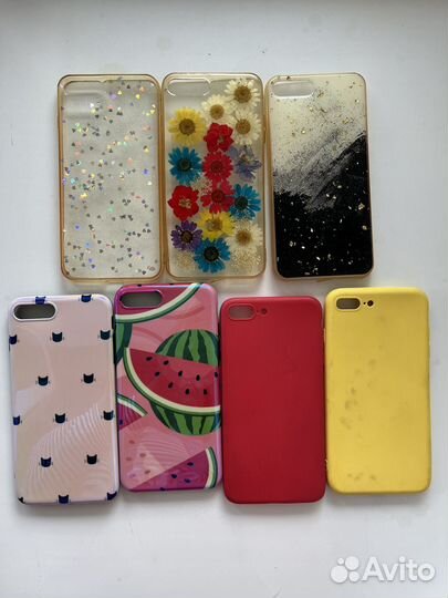Чехлы на iPhone 8 plus пакетом