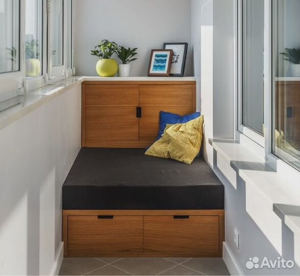 Обшивка балконов под ключ