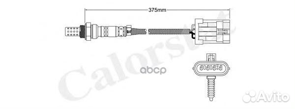 Датчик кислородный (лямбда-зонд) LS140010 LS140