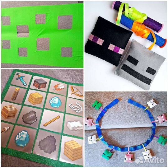 Пакет реквизита для программы Майнкрафт