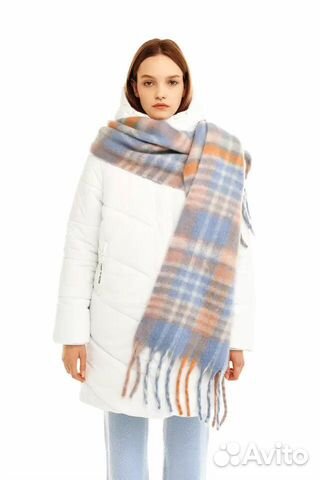 Шарф женский в клетку
