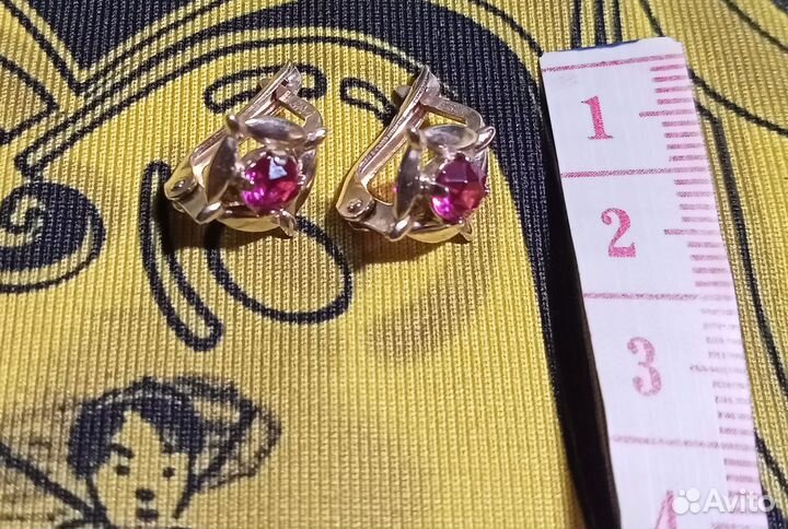 Серебряные серьги