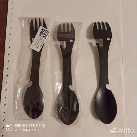 Дорожные столовые приборы