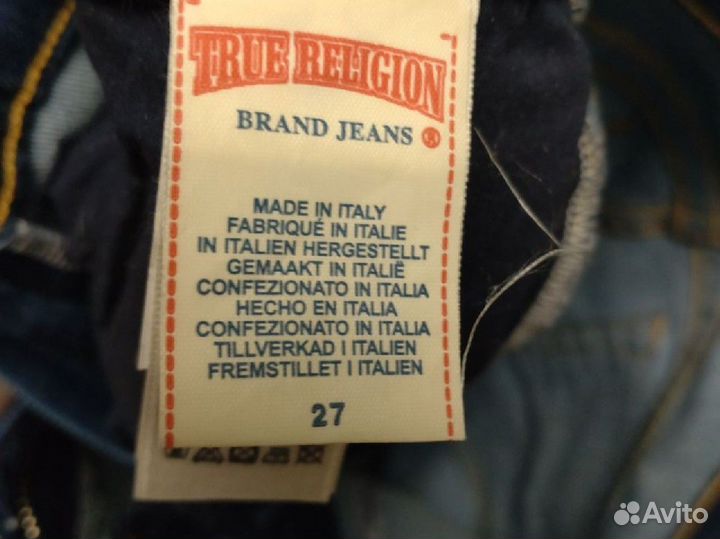 Джинсы true religion