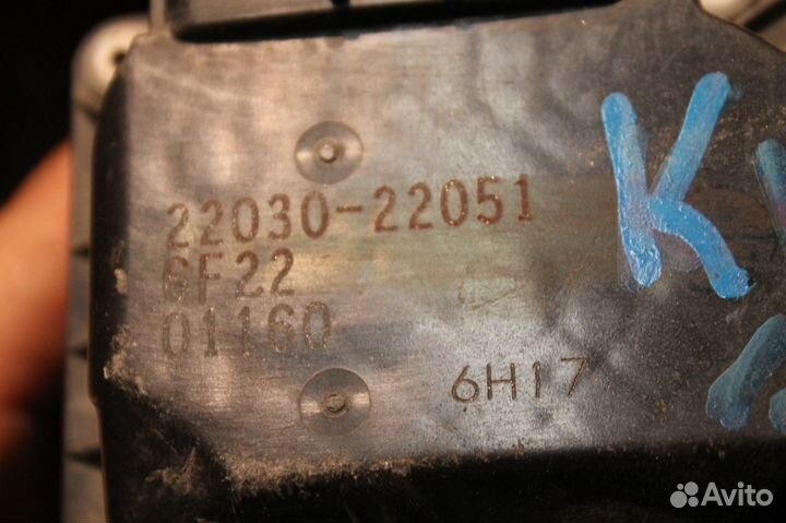 Дроссельная заслонка Toyota Сorolla 120 220300D051