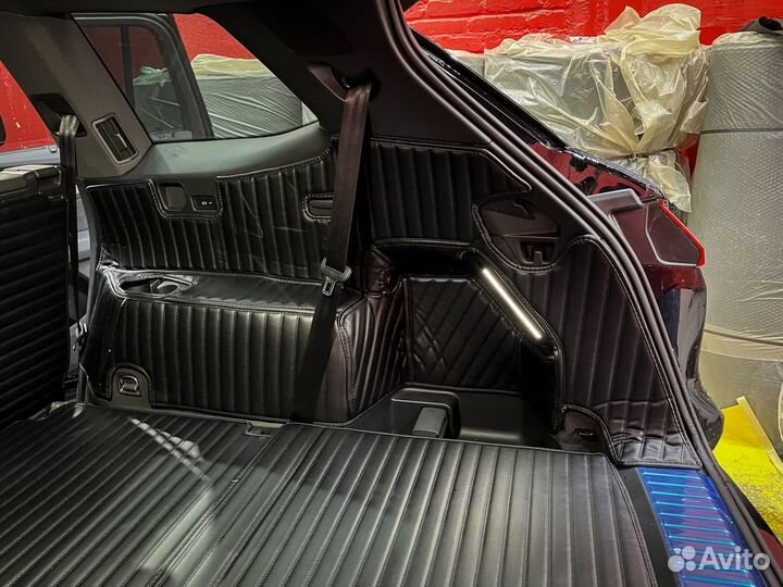 3D коврики из экокожи Audi Q6