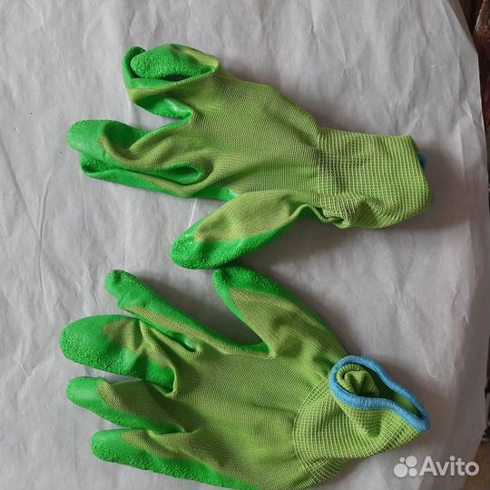 Перчатки рабочие прорезиненные
