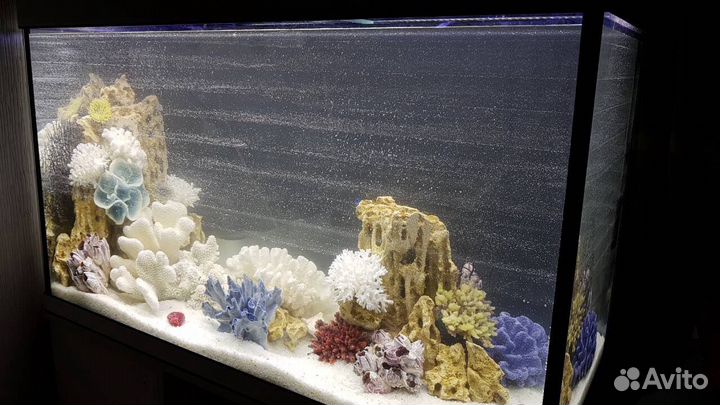 Аквариумы в стиле псевдоморе