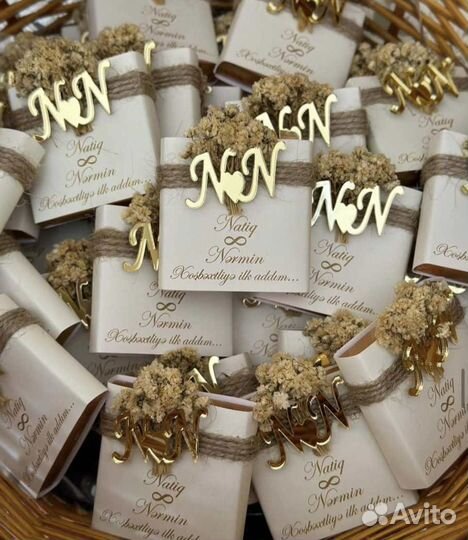 Конфеты на нишан/помолвку, свадьбу, хну