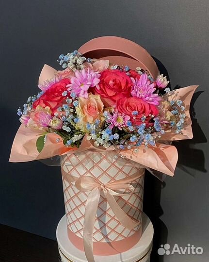 Цветы розы букет