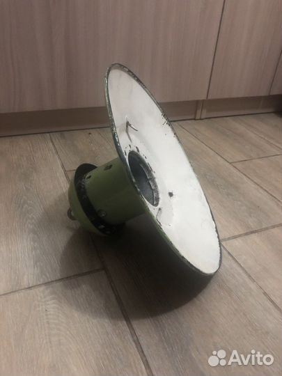 Уличный фонарь-шляпа, СССР, эмалированный