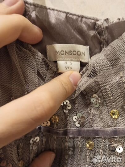 Праздничное платье для девочки 110 116