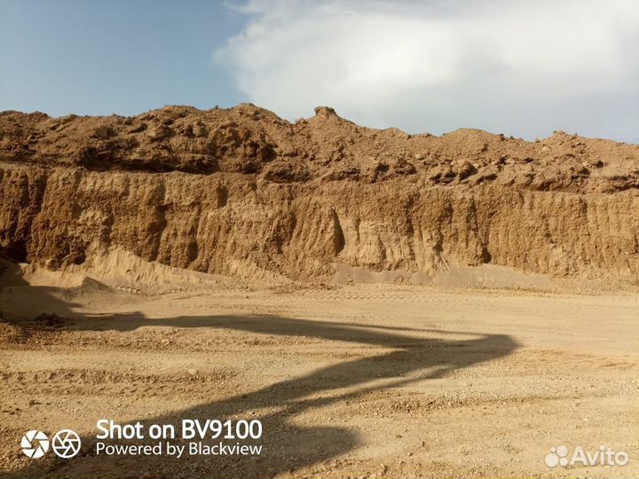 Песок карьерный на подсыпку