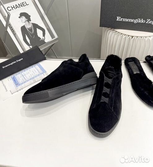 Кеды ermenegildo zegna (Зимние )