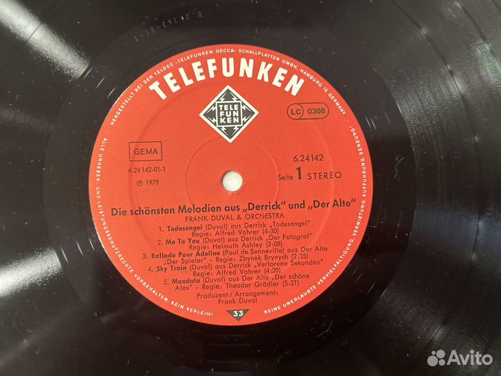 Frank Duval & Orchestra – Die Schönsten Melodien A