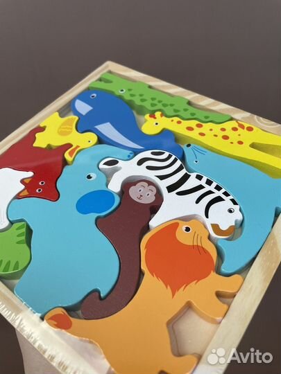 Детская игрушка головоломка Монтессори