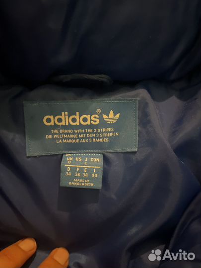 Пуховик adidas originals