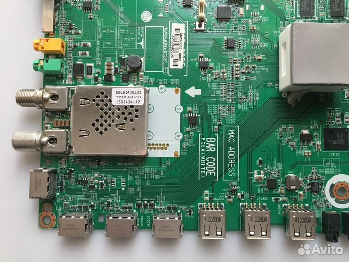 Main EAX65612205 (1.0) EBL61400503 LG 55EC930V