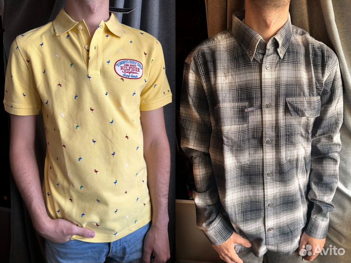 Поло и Рубашка Tommy Hilfiger новые