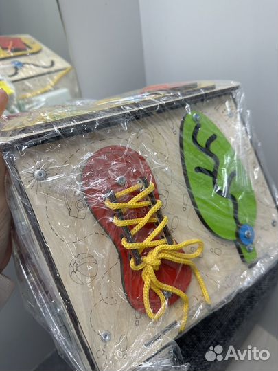 Бизиборд домик со светом