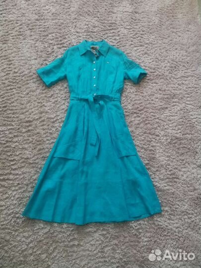 Льняное платье Art ribbon, 42-44