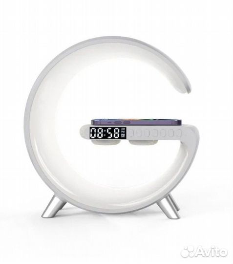 Rgb светильник с колонкой и быстрой зарядкой