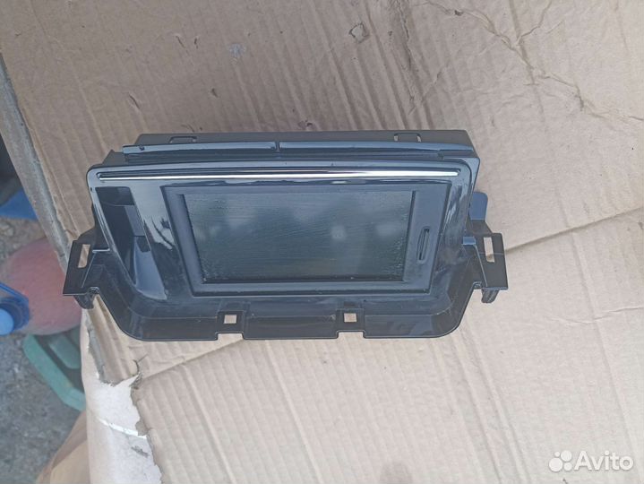 Дисплей информационный от Рено Меган 3 рестайлинг