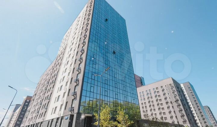 2-к. квартира, 39,8 м², 13/16 эт.