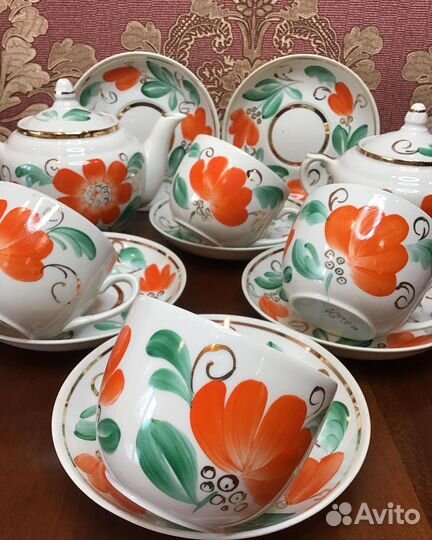 Предметы сервиза Вербилки