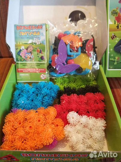 Конструктор трансформер волшебная липучка