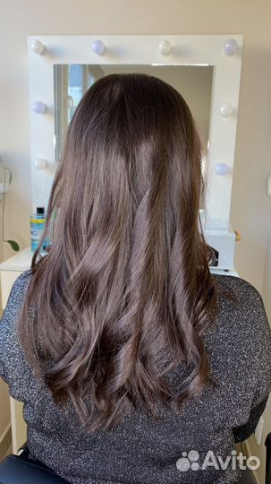 Окрашивание волос на дому