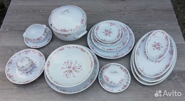 Набор столовой посуды Bohemia 50 предметов