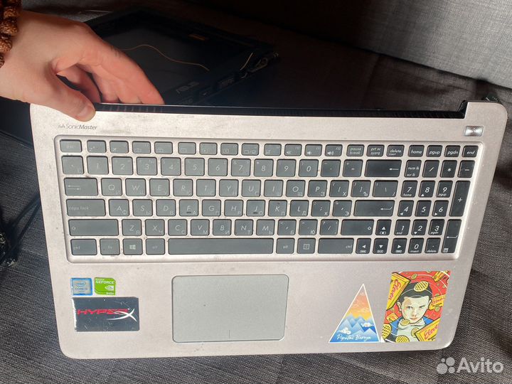 Клавиатура asus k501u