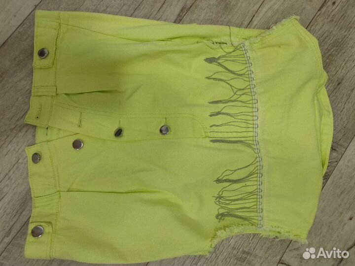 Жилетка джинсовая