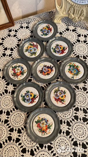 Настенные тарелочки. Германия
