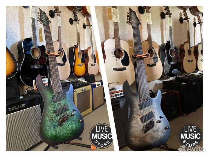 Новые Cort kx507ms (7-струнная) (мультимензурная)