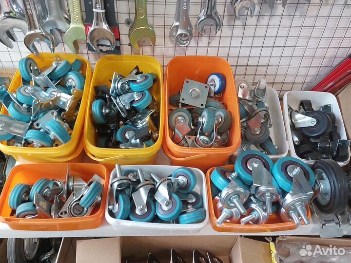 Колеса для тележки