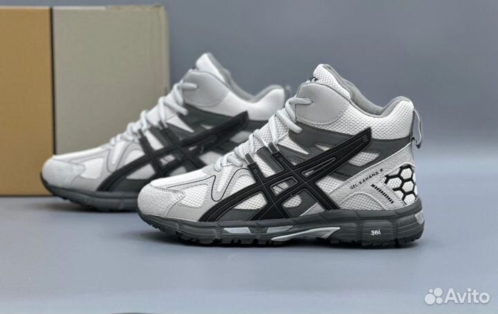 Мужские зимние кроссовки с мехом asics