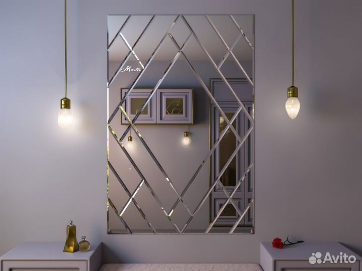 Панно из зеркал