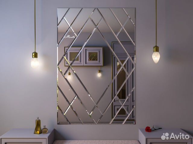 Панно из зеркал