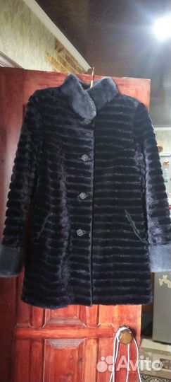 Шуба мутоновая 46 размер