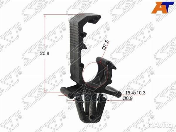 Клипса трубки эл. проводки (1 шт.) stm11514 Sat
