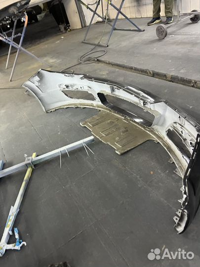 Бампер передний opel astra h