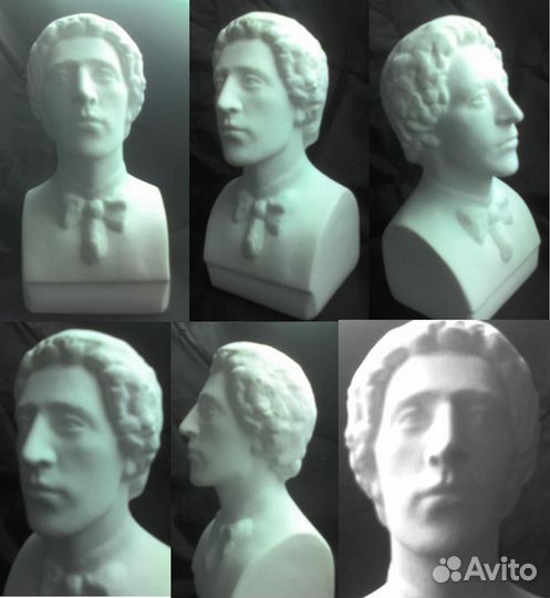 Бюсты В.Маяковского и Блока