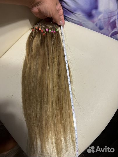 Волосы для наращивания 40-45 см и 50-55