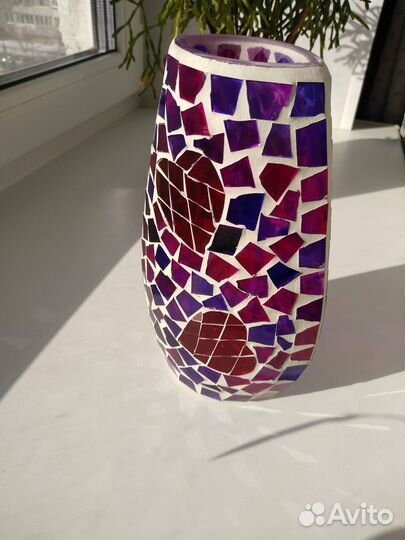 Ваза для цветов ручная работа