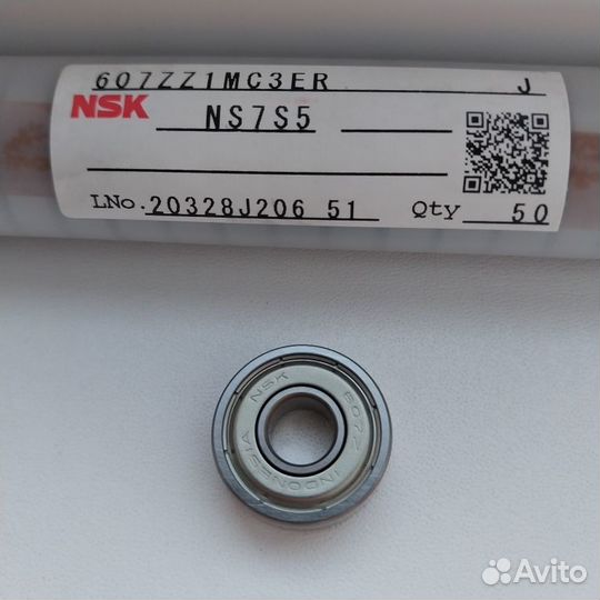 607 ZZ подшипник NSK